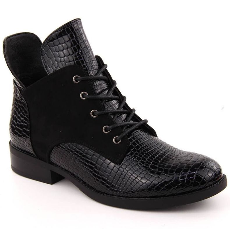 Vinceza Vincez Boots en 16477 Jan348a le noir
