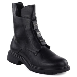Bottes de jezzi isolées dans MR2501-4 JEZ454A le noir