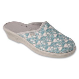 Befado chaussons femme avec motifs pu 219D485 gris