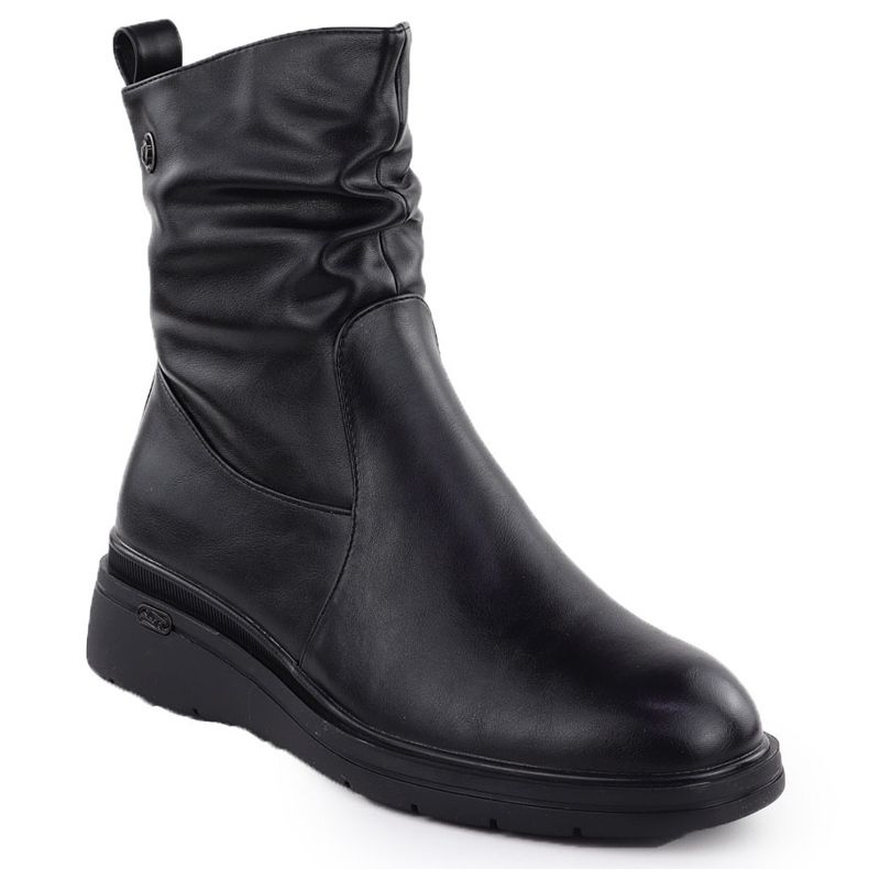 Bottes de femmes sur les cales Black Vinceza 26-58557 le noir