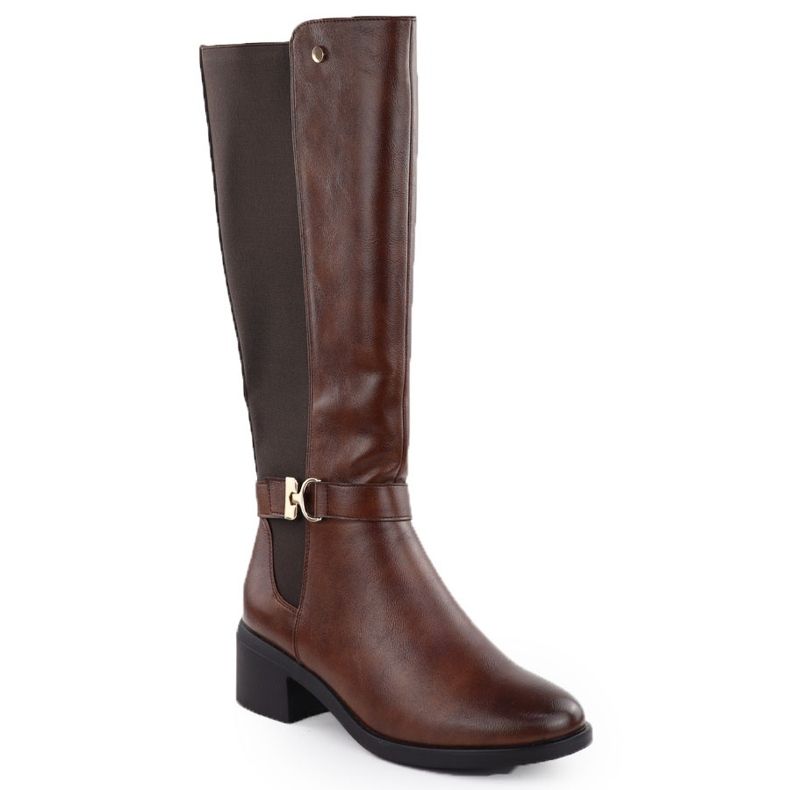 Boots bruns féminins Evento 25KZ02-9430