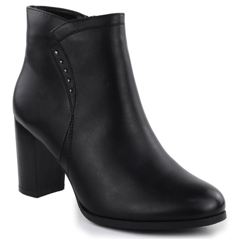 Bottes en cuir pour femmes sur le pilier isolé noir Sergio Leone BT25015 Bottes en cuir pour femmes sur le pilier isolé noir Sergio Leone BT25015
