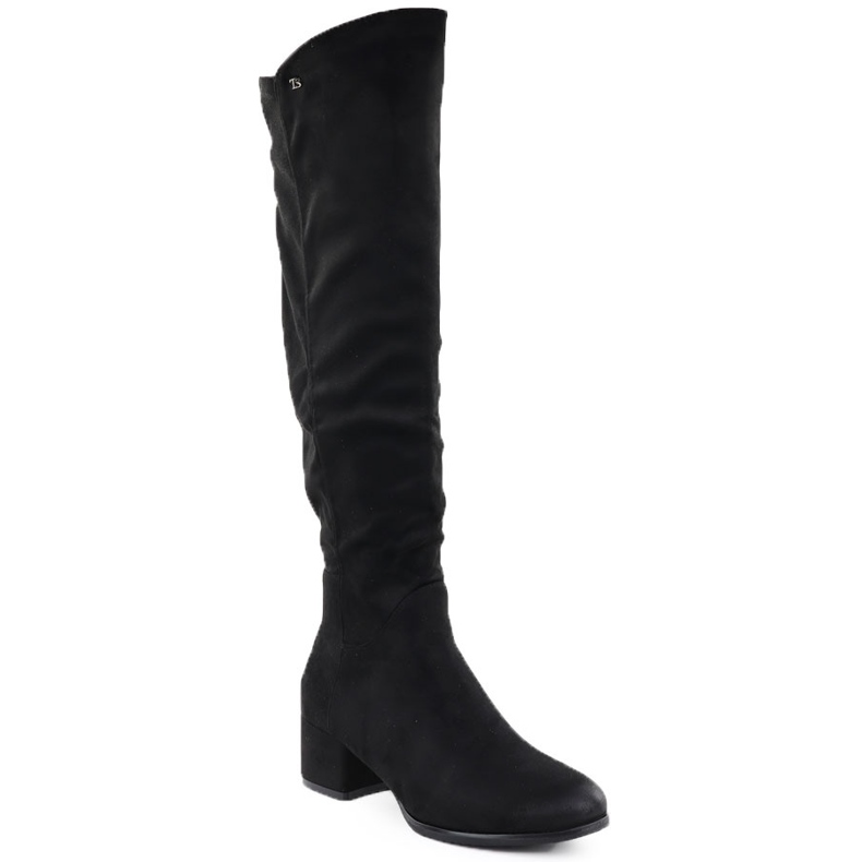 Bottes en daim sur le Black T.Sokolski Z24-142 Bottes en daim sur le Black T.Sokolski Z24-142