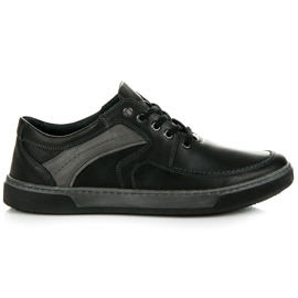 Lucca Chaussures dans un style sportif le noir