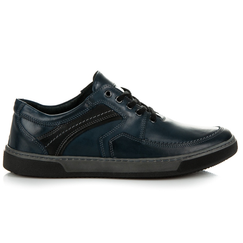 Lucca Chaussures dans un style sportif bleu