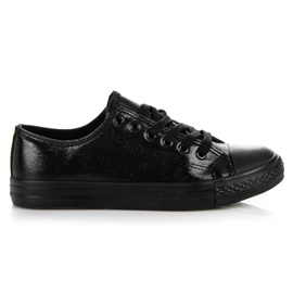 Anesia Paris Baskets noires femme le noir Anesia Paris Baskets noires femme le noir