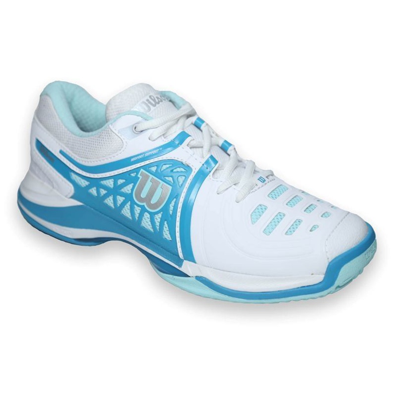 Chaussures de tennis Wilson NVISION Elite WRS320020 pour femme blanche