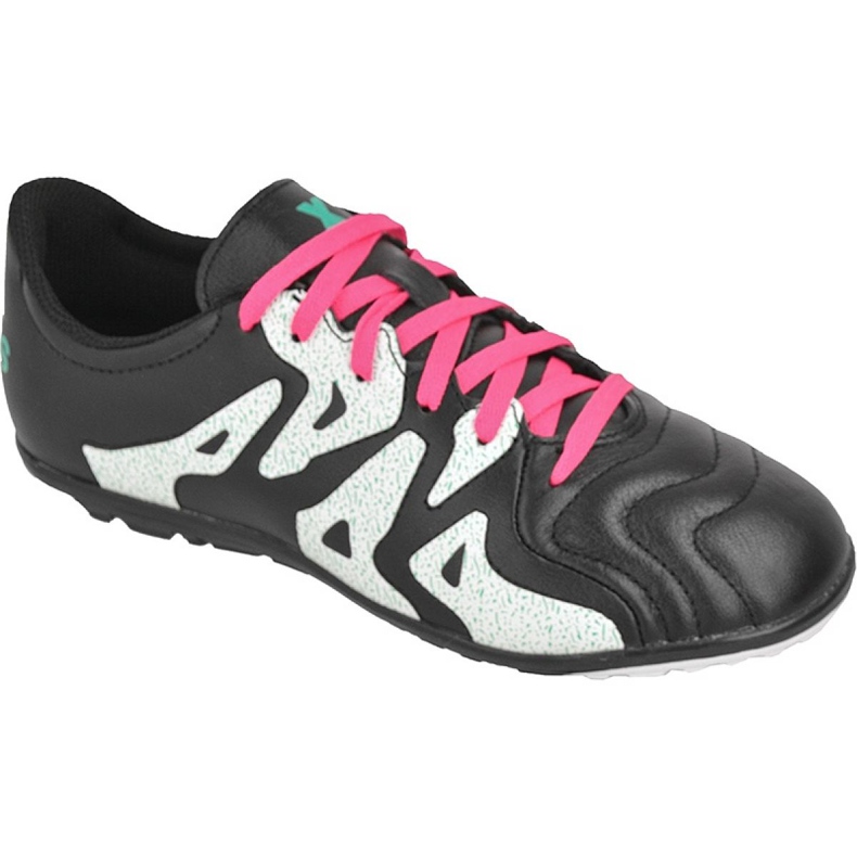 Chaussures de football Adidas X 15.3 Tf Cuir Jr AF4788 le noir le noir