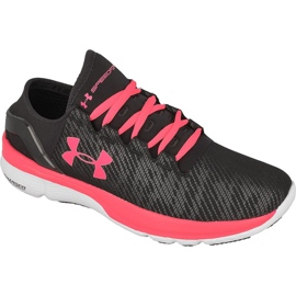 Under Armour Speedform Turbulence Run Fast W 1289792-962 chaussures de course noir rose