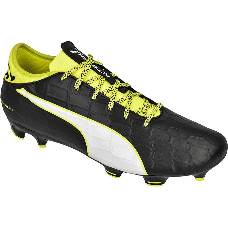 Chaussures de foot Puma evoTOUCH 3 Fg M 10371 001 le noir le noir