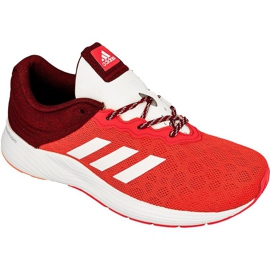 Adidas Fluid Cloud chaussures de course rose blanche Adidas Fluid Cloud chaussures de course rose blanche