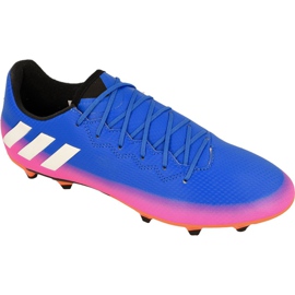 Adidas Messi 16.3 Fg M BA9021 chaussures de football bleu bleu Adidas Messi 16.3 Fg M BA9021 chaussures de football bleu bleu