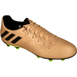Adidas Messi 16.3 Fg M BA9838 chaussures de football doré doré