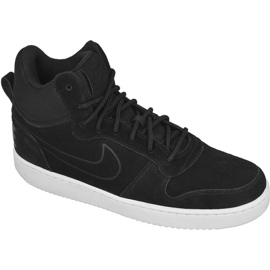 Chaussures Nike Sportswear Court Borough Mid Premium M 844884-007 noir