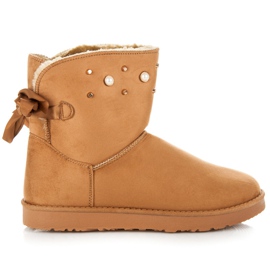 Kylie Mukluki avec perles brun