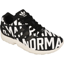 Chaussures adidas ORIGINALS Rita Ora ZX Flux W B72683 blanc noir