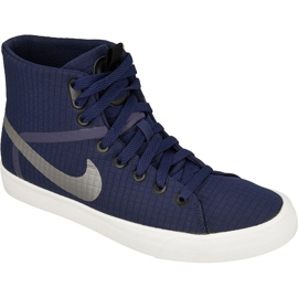 Nike Sportwear Femme Primo Court Mid Modern W 861673-400 bleu marin Nike Sportwear Femme Primo Court Mid Modern W 861673-400 bleu marin