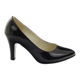 Escarpins Laqués Noirs ZUZA 128