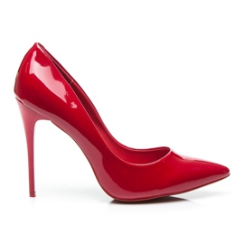 Vices talons hauts classiques rouge