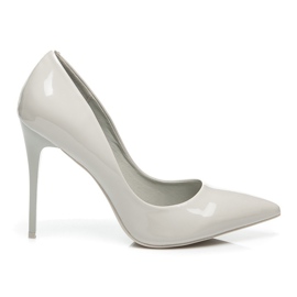 Vices talons hauts classiques gris