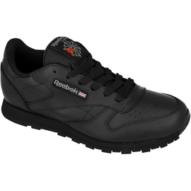 Reebok Classique Cuir Jr 50149 le noir