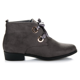 Sergio Todzi Bottines en daim gris