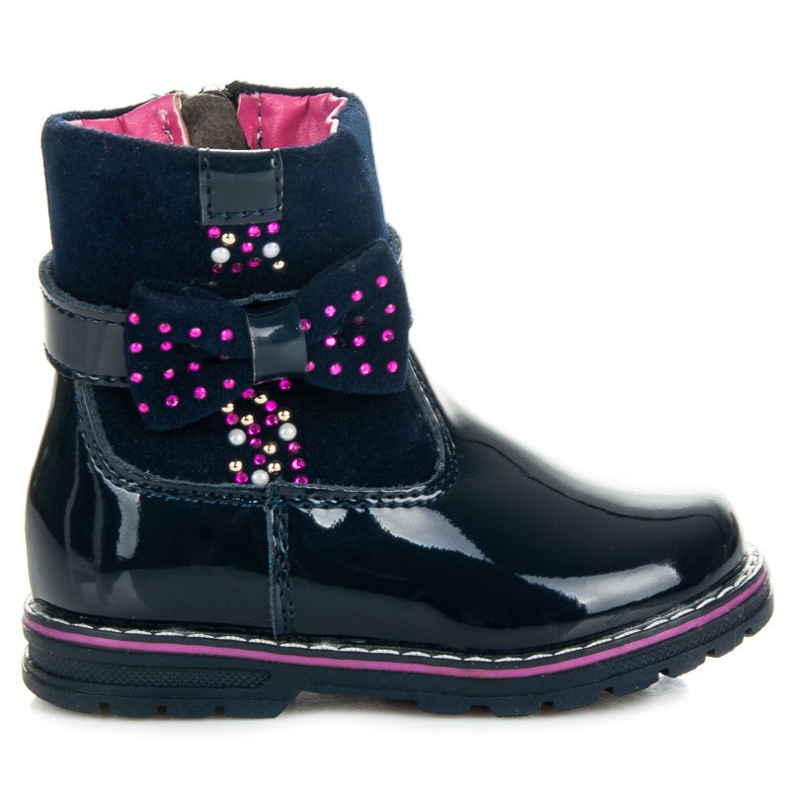 Bottes à l'arc bleu