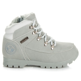 Goodin Chaussures de trekking pour enfants gris