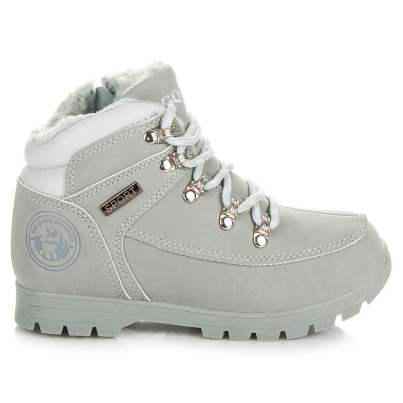 Goodin Chaussures de trekking pour enfants gris