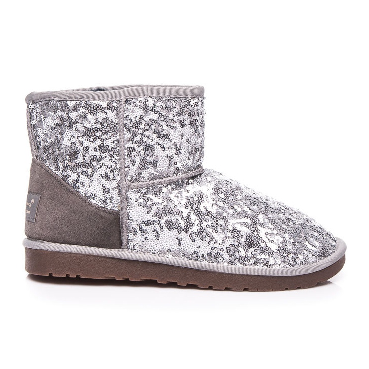Torna Muklukes brillants gris