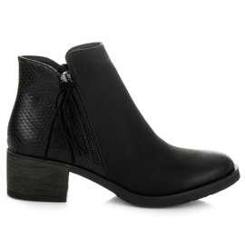 Vices New Collection Les vices des bottines chelsea noir