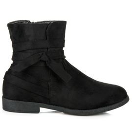 Seastar Bottines en daim noir