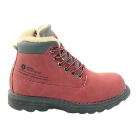 DK Bottes de randonnée d'hiver avec fermeture éclair 75009 rose