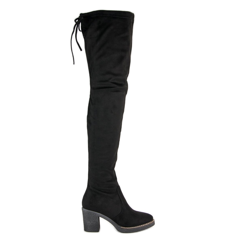 Seastar Bottes hautes en daim le noir