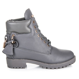 Vices New Collection Trappeurs élégants gris Vices New Collection Trappeurs élégants gris