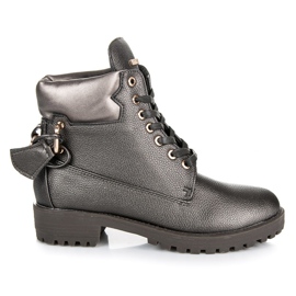 Vices New Collection Trappeurs élégants gris Vices New Collection Trappeurs élégants gris