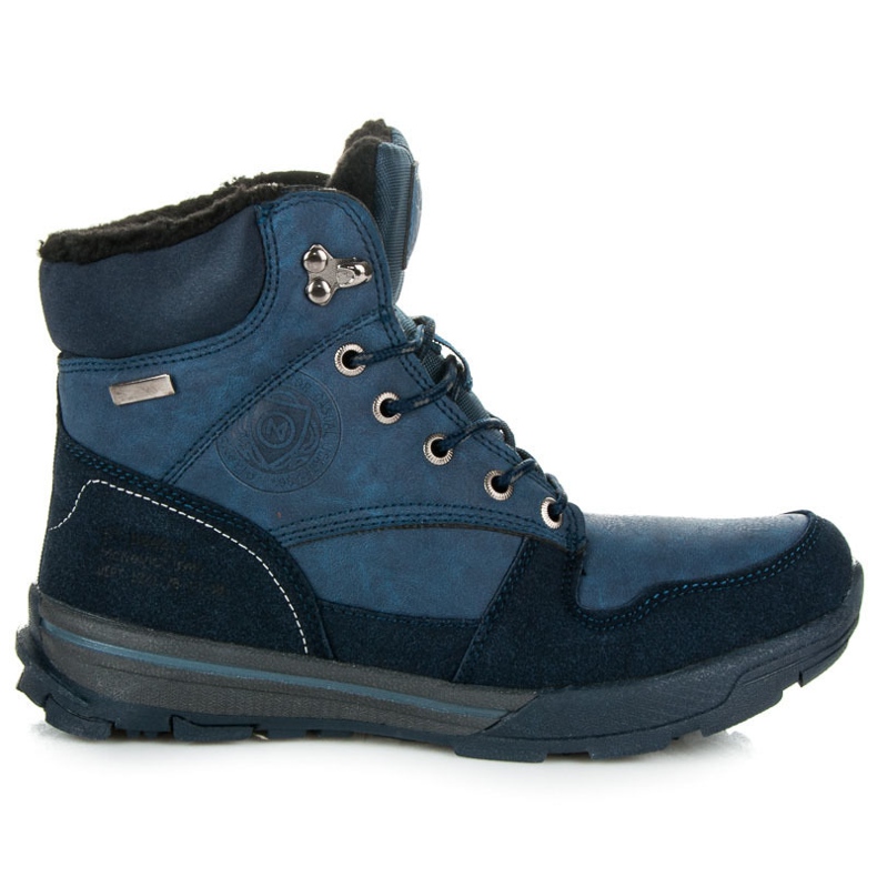 Mckeylor Chaussures femme avec fourrure bleu Mckeylor Chaussures femme avec fourrure bleu