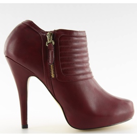 Bottes sur la plate-forme 200-80 rouge multicolore
