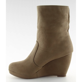 Bottines 100-396 Kaki