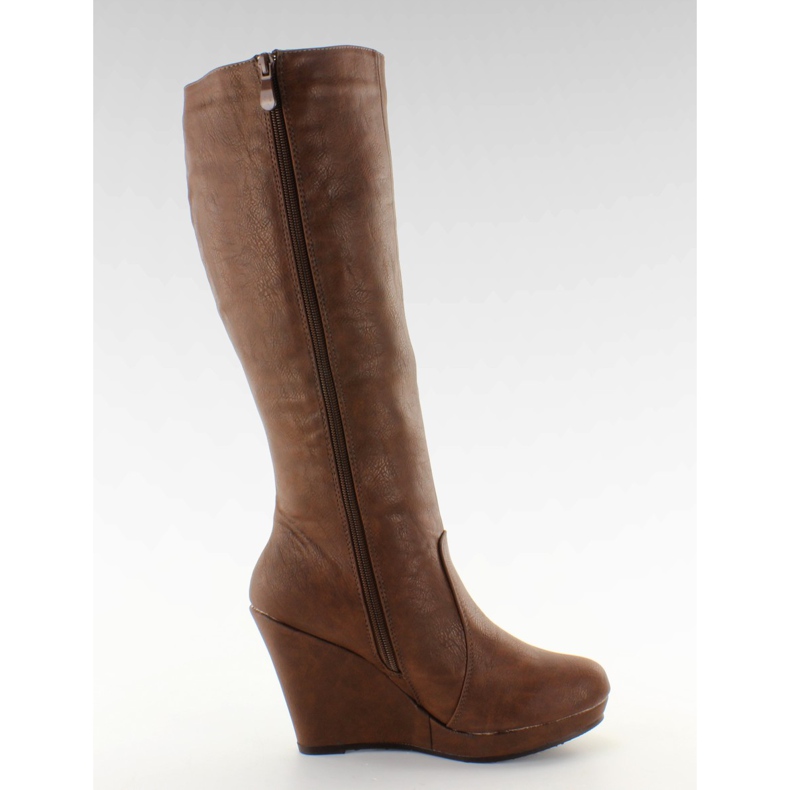 Bottes à carreaux 9515 marron brun