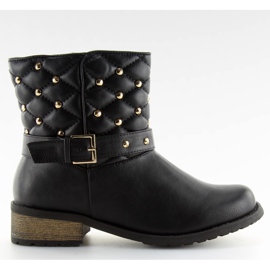 Bottes matelassées noir 200-62 noir le noir