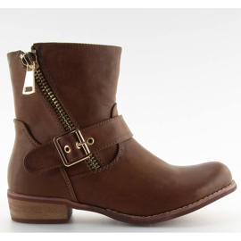 Bottines slider FA91 Bronze brun