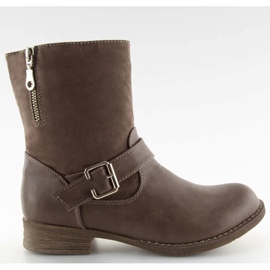 Bottes en daim W57 kaki