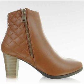 Bottes à talons 812 Camel brun