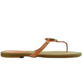 Tongs à clous IR-82 abricot orange