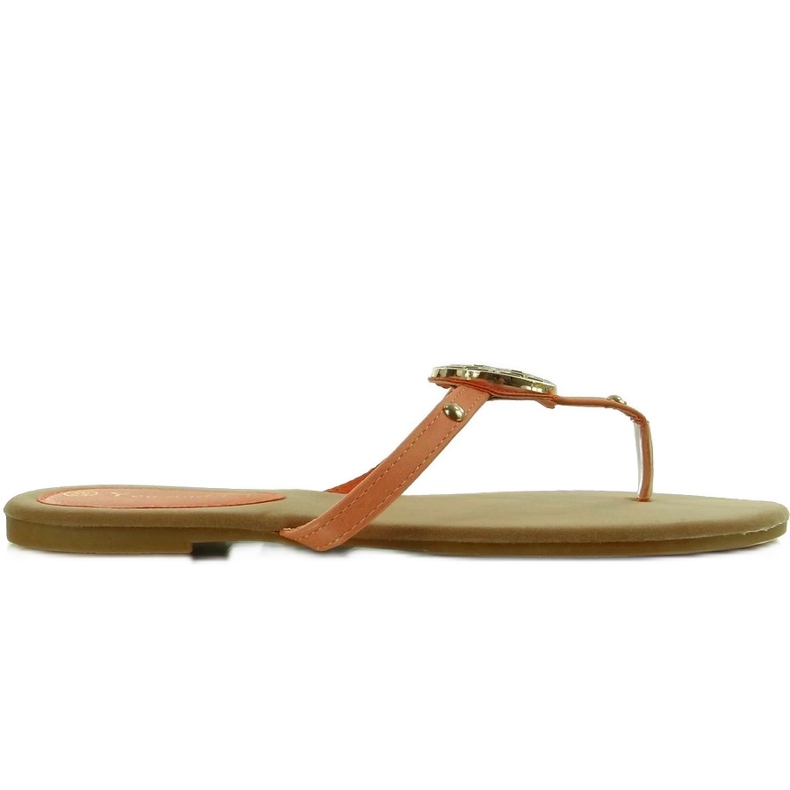 Tongs à clous IR-82 abricot orange