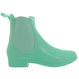 Bottines Jodhpur LFF10-3 laque menthe vert