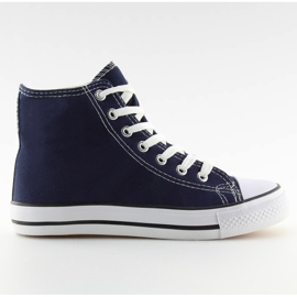 Baskets F3 en toile marine bleu marin