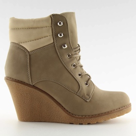 Bottes HP124C bicolores kaki