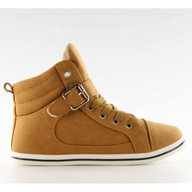 Baskets avec boucle B2013-3 camel brun